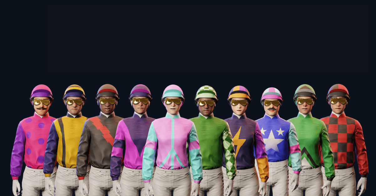 Os jóqueis do Equine.gg