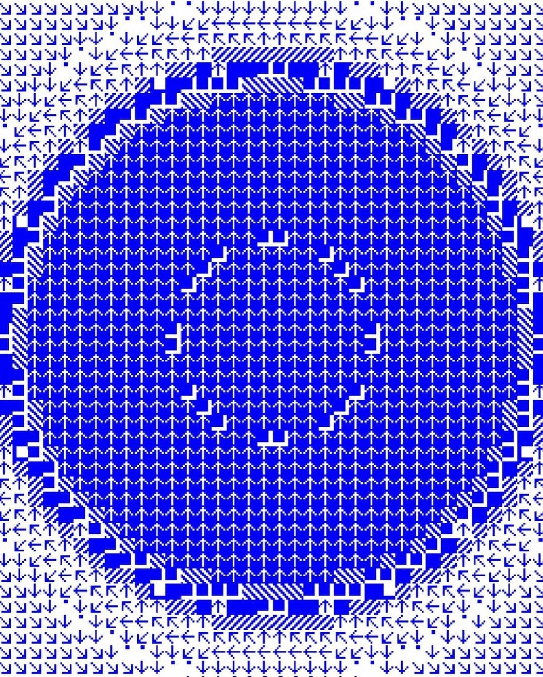 Arte ASCII representando cultura da empresa